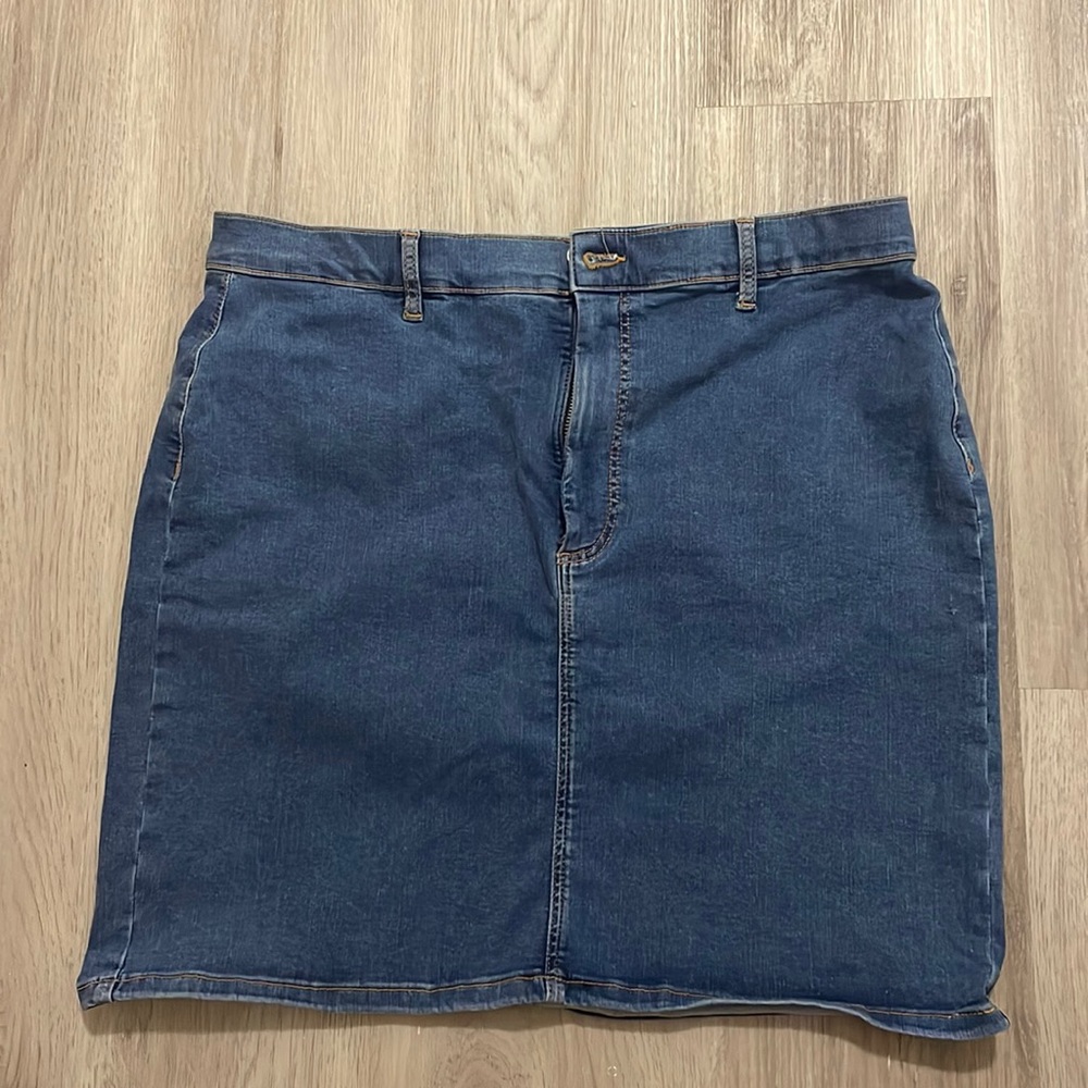 Topshop Jean skirt